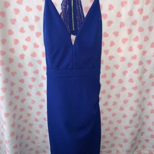 Royal Blue Short dress